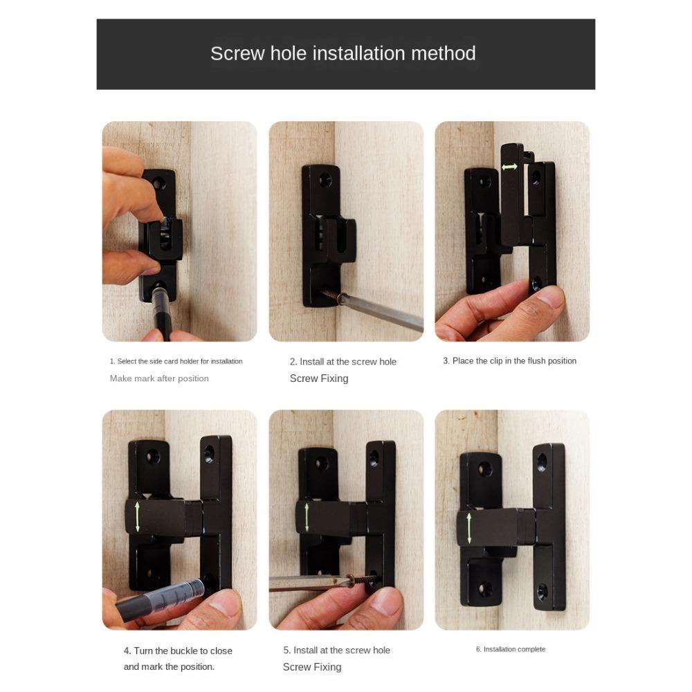 Zinc Alloy Luminous Door Buckle Furniture Positioning Latch New Door Latch  Door