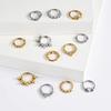 1PC Stainless Steel Septum Clicker Ring Skull Vine Design Daith Piercing Ring  Nose Piercing