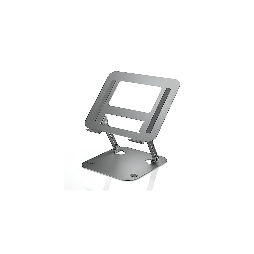 Sanwa Direct Foldable Laptop Stand, 156-inch compatible, Desktop, Stepless Height and Angle