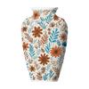 3D Puzzle Vase DIY Puzzle Vase Flower Holder 160 Curved Puzzle Pieces Decorative Floral