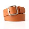 Womens Korean Stylish Vintage Pu Leather Belt Featuring Square Buckle Design