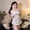 Sexy Lingerie Pure Desire Wind Hollow Backless Fungus Lace Cute Maid Uniform Free Suit