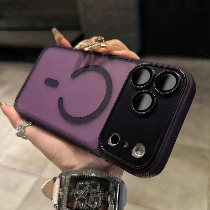 Yadun Fine Hole Magnetic Suction Is Suitable for iPhone18PROMAX Matte Skin Magnetic Suction Mobile Phone Case Apple 17 Protective Case