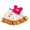 Комплект одежды для девочек Лехенга-чоли, Girls Cotton Silk Readymade Lehenga Choli Set (Rani Pink),  Stanwells Kids