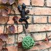 Garderobenständer Wanddeko Neuheit Eisen Metall Gecko Haken, Tier Eidechse Gartengerät Wandhaken Aufhänger für Haus Garten Hof Zaun, Handtuchhaken, Schlüsselhalter