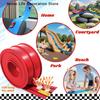 Net Bag/Box 13Ft/16.3Ft Flexible Track Toy & Mini Car DIY Competitive Rail Vehicle Game Educational Gift for Children Christmas