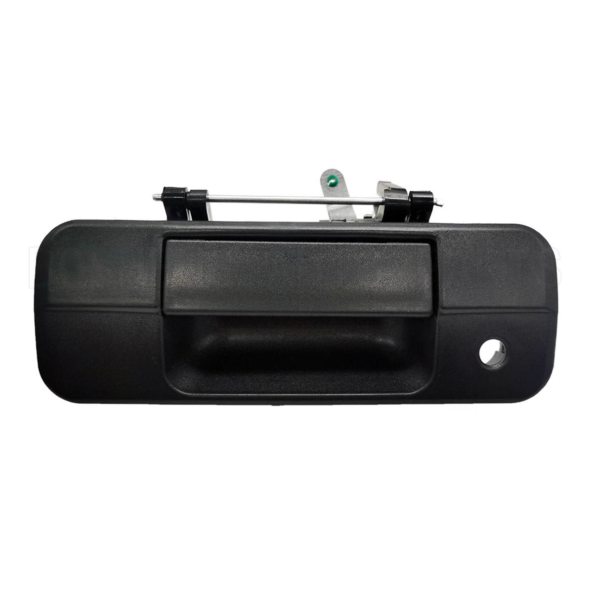 Black & Silver For TOYOTA TUNDRA 2006- Outside Door Handle Rear Tail Gate Handle Assembly OEM 69090-0C040 690900C040 69090 0C040 REAR