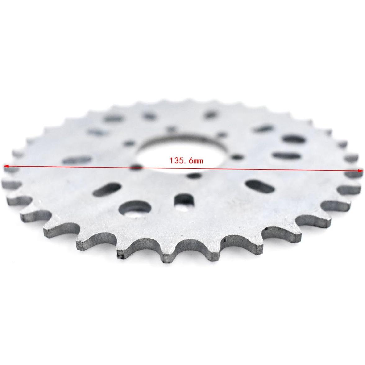 

sthus 415 Chain Wheel Sprocket 32T 32 Tooth Motorized Gas Cycle Bicycle 50cc 60cc 80cc