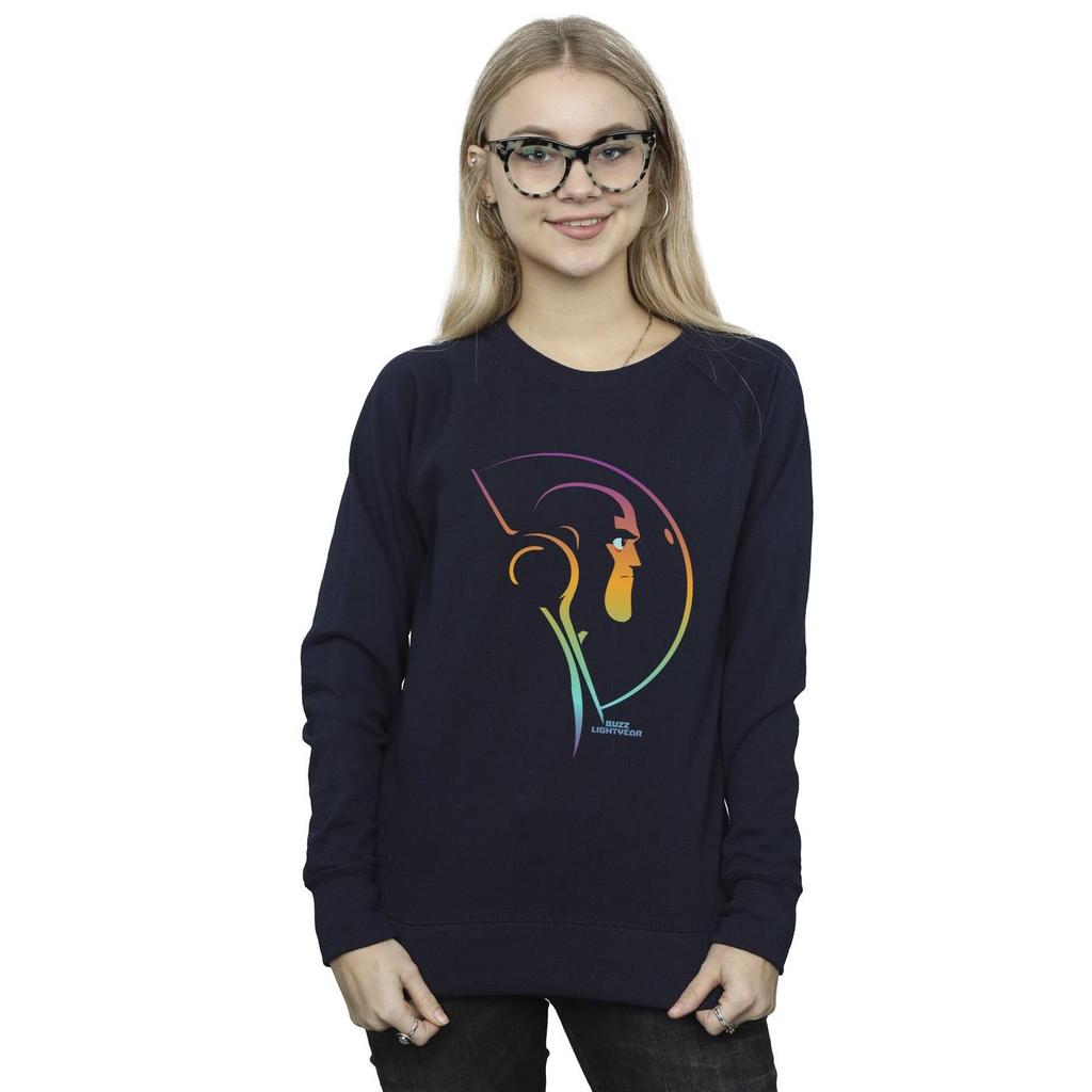 Disney Womens/Ladies Lightyear Blended Stare Sweatshirt
