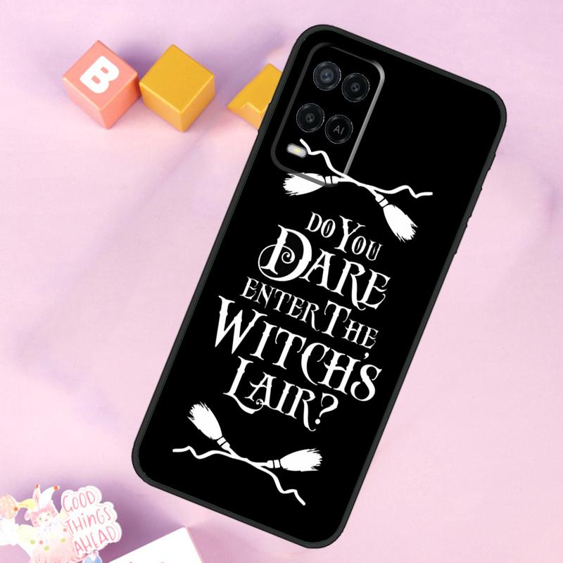 Girly Pastel Witch Goth Ouija Case For Oppo A98 A78 A18 A38 A58 A74 A94 A54 A15 A17 A57 A6 A5 Pro A16 A76 A96 A40 A60 A80