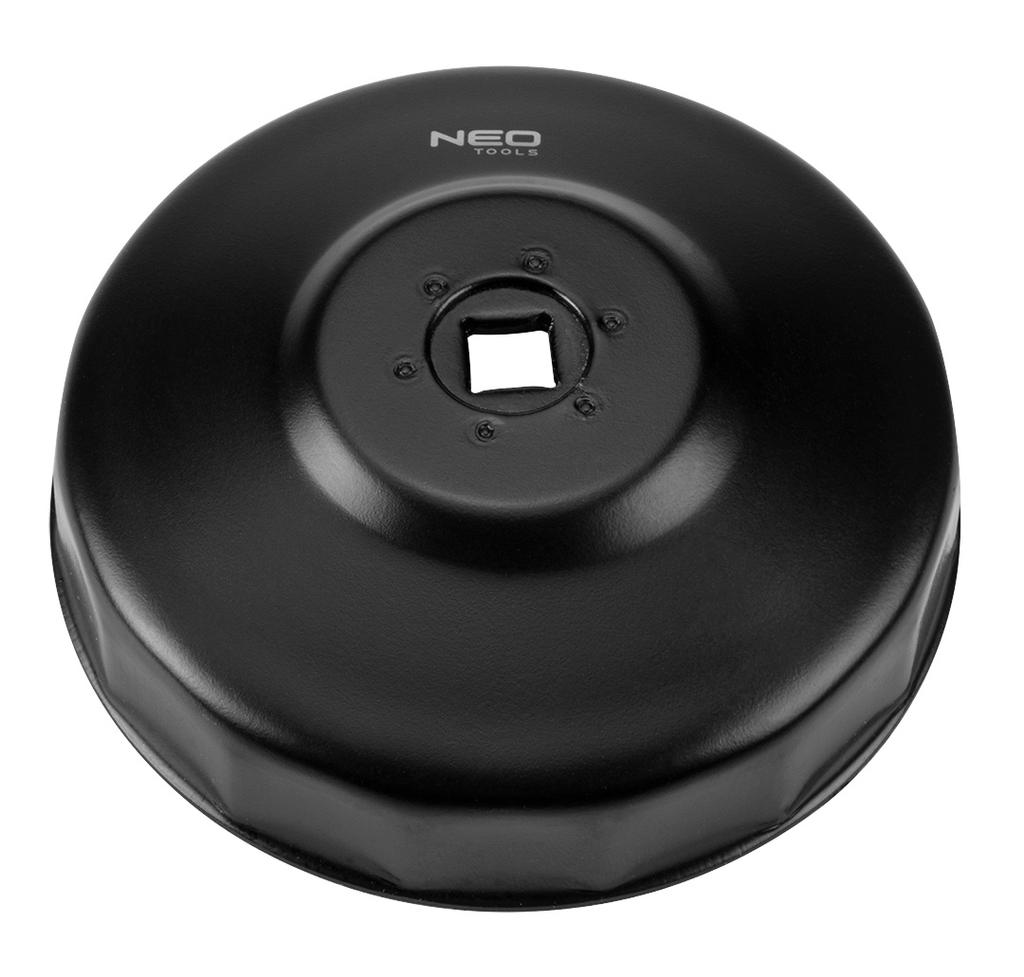 Oil Filter Socket 80 Mm, 15 Angle