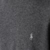 Polo Ralph Lauren FW22 Logo Embroidered Crew Neck Knit Sweater Men sweater Gray 710876714-008