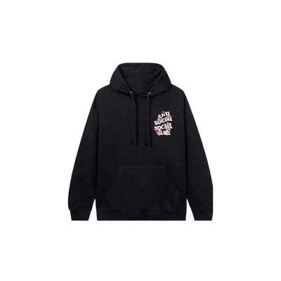 Bluza z kapturem Anti Social Social Club Kkoch Czarna
