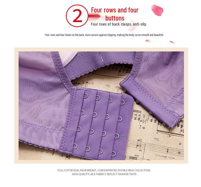 Adjustable Push-Up Anti-Sagging Plus Size Women's Bra