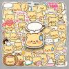 50 Cute Kawaii Butter Bear Stickers for Journals, Stationery, Water Bottles, and More