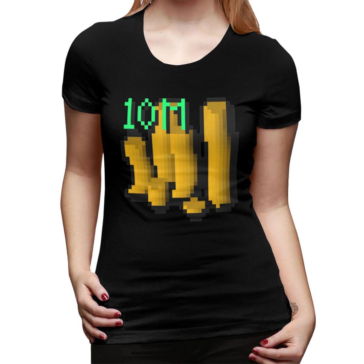 

10m Coins Runescape TShirt for Women ONeck Streetwear T Shirts Womens Short Sleeve Summer Clothes Tops XXL