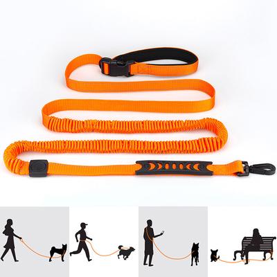 Eller Serbest Yüksek Kaliteli Geri Çekilebilir Eller Serbest Köpek Tasması Koşu İçin Çift Saplı Bungee Tasması Büyük Evcil Hayvan Malzemeleri İçin Yansıtıcı