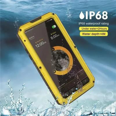 IP68 Wodoodporna Wytrzymała Pancerz Aluminiowa Metalowa Obudowa Telefonu Odporna Na Wstrząsy Pokrywa Dla iPhone 15 14 13 12 11 Pro Max XS XR 8 7 Plus SE3