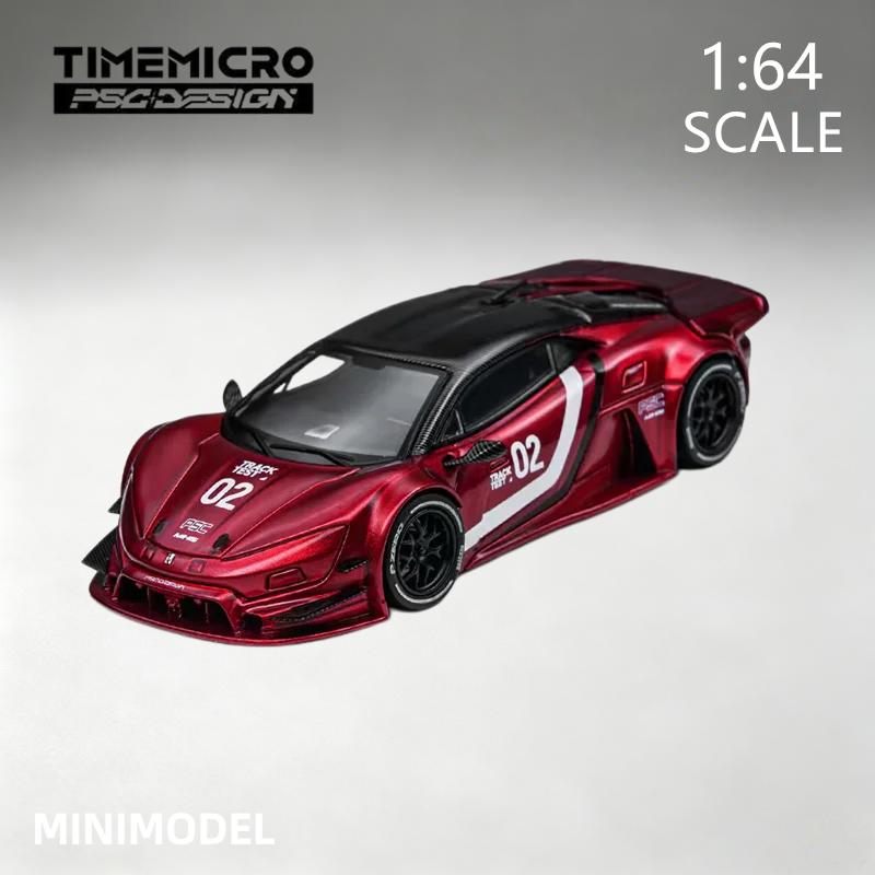 Vor Timemicro 1:64 Stk Design Yangwang U9 Rage Corsa Rot Diecast Modellauto