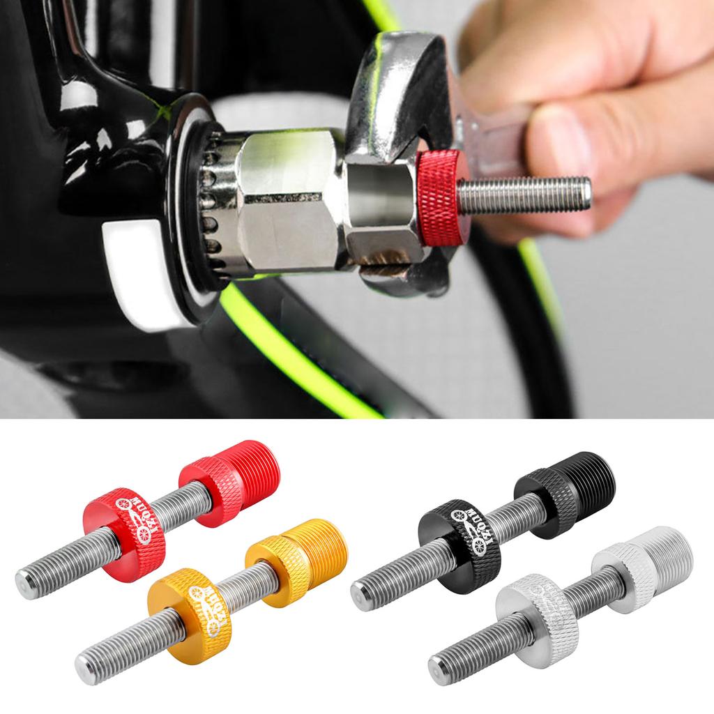 Bike Bicycles Splines Bottom Bracket Anti-Drop Auxiliary Removal Tool Fixing Rod Outdoor Disassembly Repair Fixing Rod