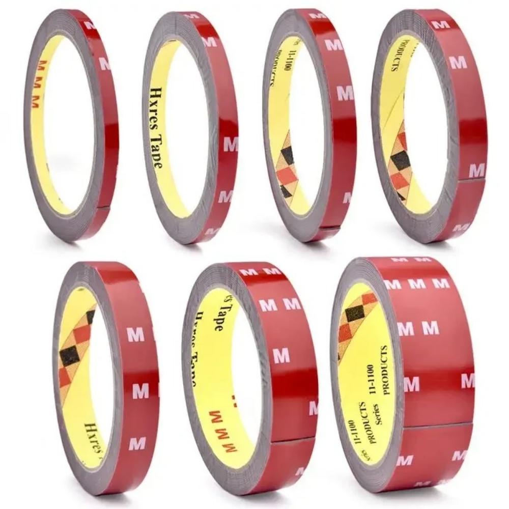 300Cmeters Strong Double Sided Tape Acrylic Foam Adhesive Tape Sticker For Car Home Indoor High Temperature 12mm&3M