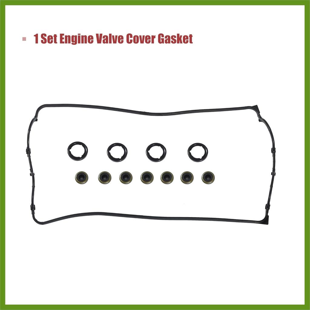 1 Set 12341-PR4-A00 Engine Valve Cover Gasket for Honda CR-V L4 2.0L 1997-2001 for Acura Integra L4 1.8L 1990-2001 Vehicle Components