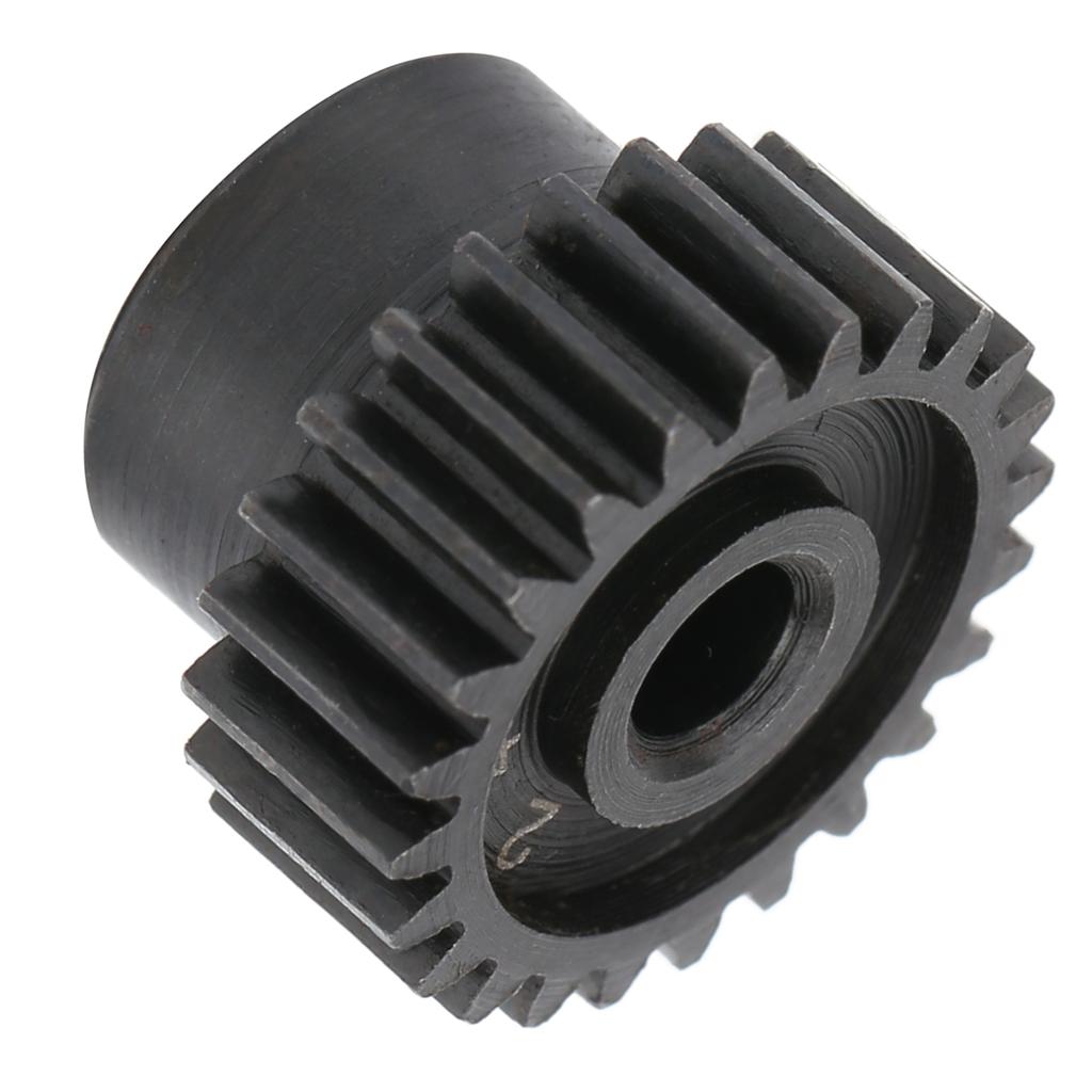 48P Metal Motor Gear 24T Pinion with Screw Upgrade Accessories for 1 10 1 16 RC Car
