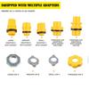 Car Radiator Coolant Filling Funnel Kit Spill Proof Cooling System Tool Near Universal for Subaru Toyota Honda Nissan MAZDA KIA