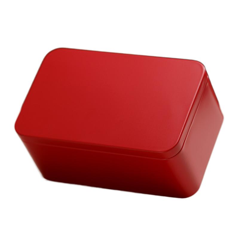 Tea Packaging Cans General Square Cans Dahongpao Green Tea Loose Tea Packaging Boxes Tinplate Empty Cans