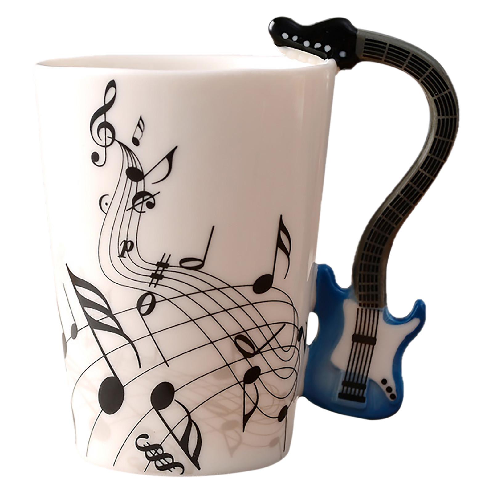 Musician s Coffee Mugs - 10 Creative Designs Guitar Mug Electric Guitar Heartbea