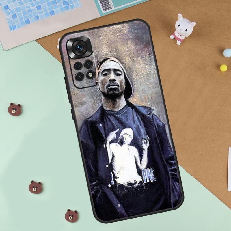 Tupac 2pac Shakur Hülle Für Xiaomi Redmi Note 13 12 11 9 10 14 Pro 10S 11S 12S Hülle Für Redmi 13C 10C 12C 14C