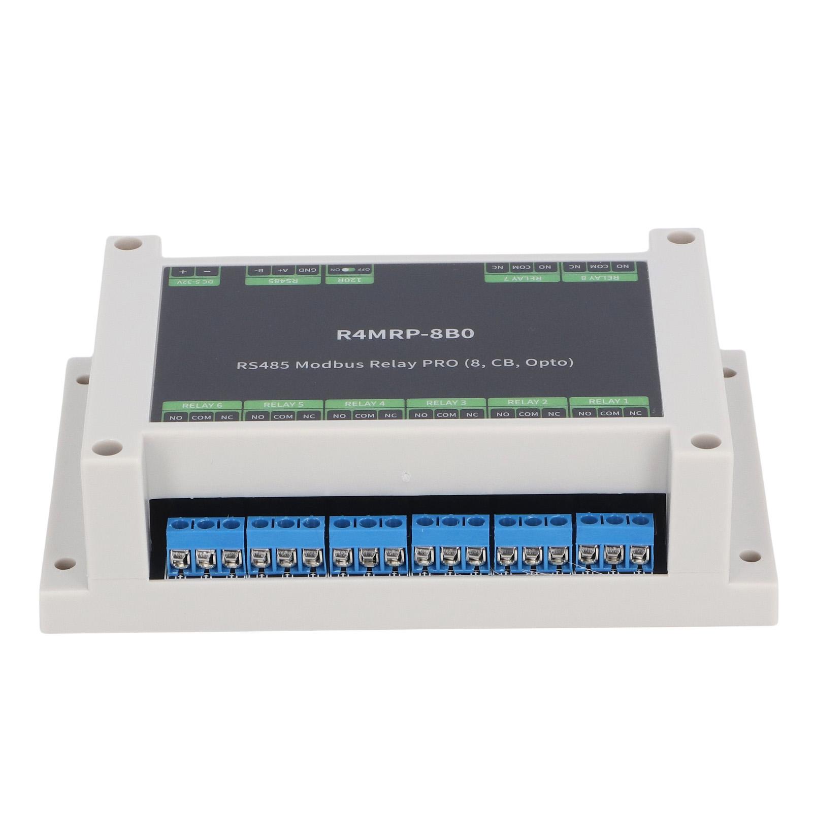 

Relay Module 8 Channel 485 Rail RTU Optocoupler Isolation Module for Industrial Automation