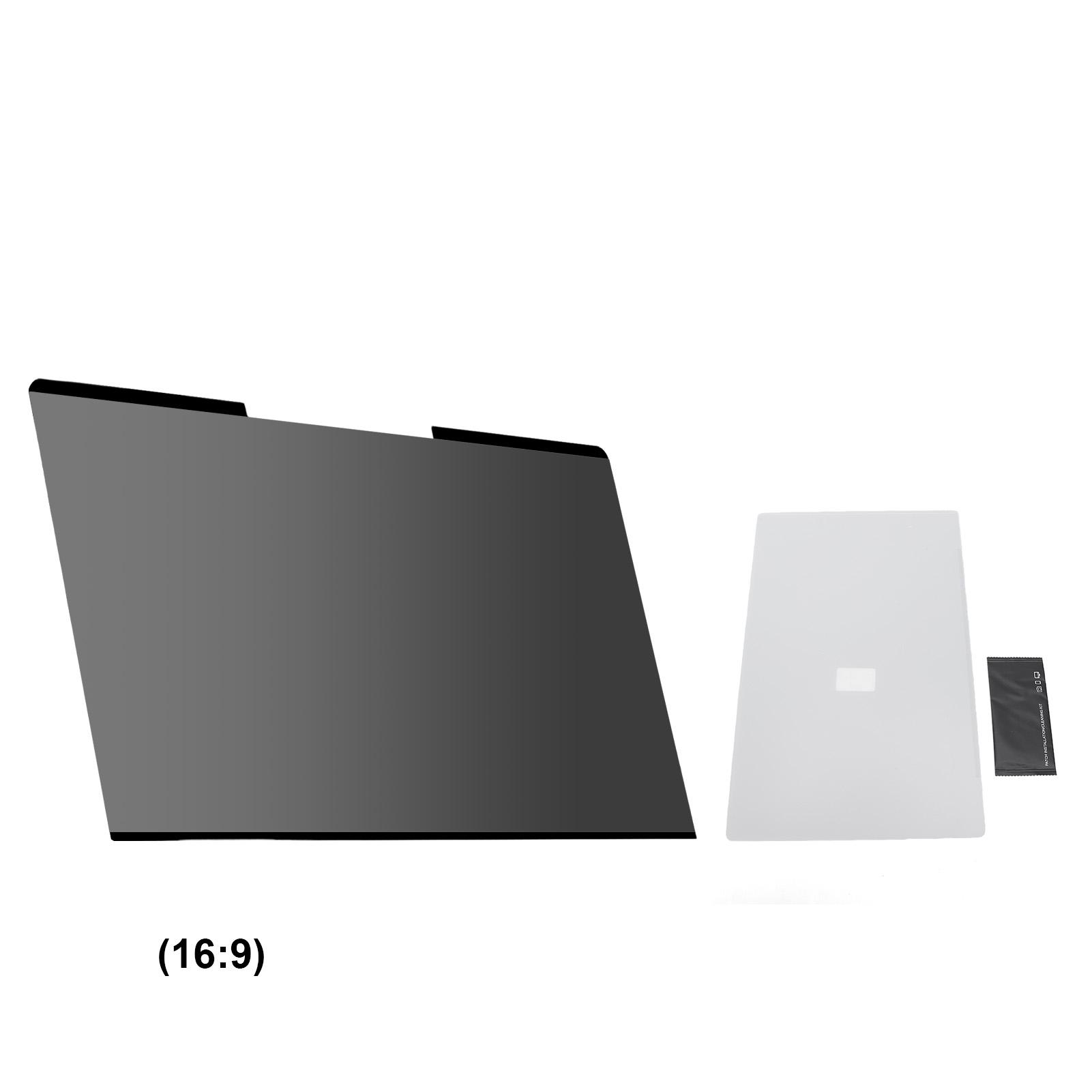 Filtre de Confidentialité Magnétique pour Ordinateur Portable 13,3 Pouces Amovible Anti-Reflets Protecteur pour Moniteur d'Ordinateur 16:9