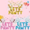 LETS PAWTY Balloons Kids Birthday Party Ornaments Set Birthday Party Supplies