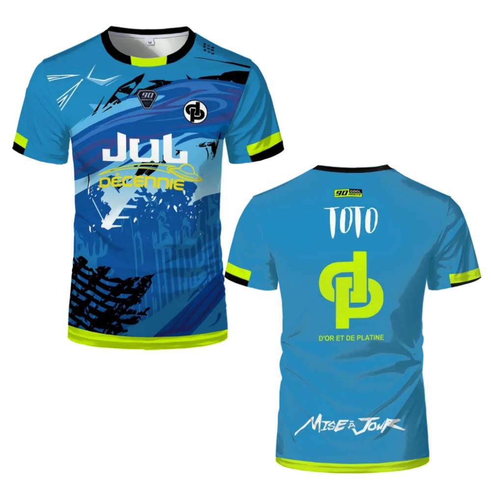 

Summer Men s T-Shirt Maillot 90 Minute Toto & Ninetta Funny 3D Print Tee Casual O-neck Short Sleeve Tops Fashion Sports Clothing S