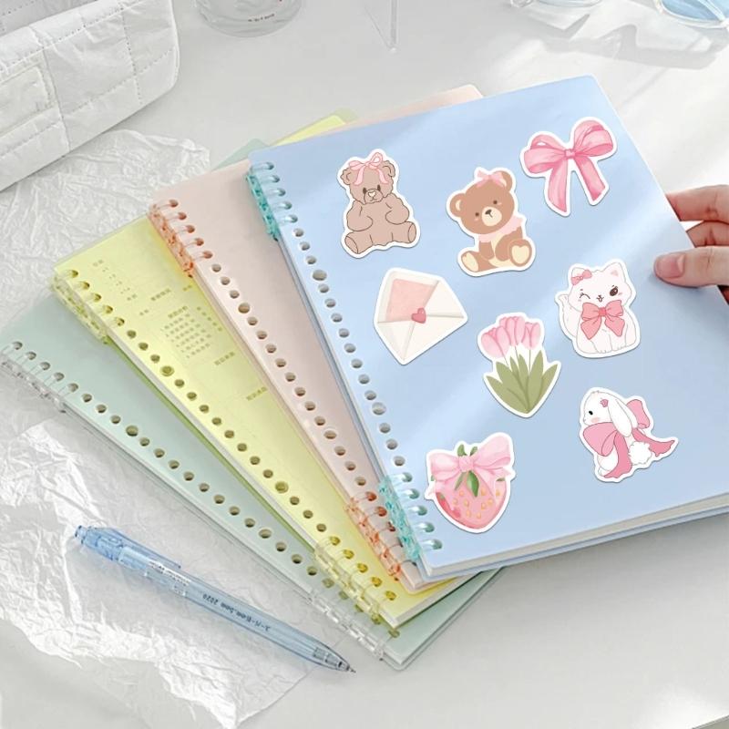 50Pcs Water Resistant Cartoon PVC Sticker Aesthetic Sticker for Water Bottle Laptop Car Scrapbooking Journal Skateboard