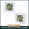 New Mini LCD Hygrometer Thermometer Indoor Household Digital Temperature Humidity Meter Digital Display Wall Mounted Sensor