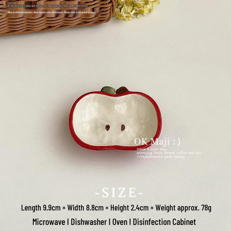 INS Style Ceramic Fruit Yogurt Bowl - Creative Tableware for Breakfast and Dessert
