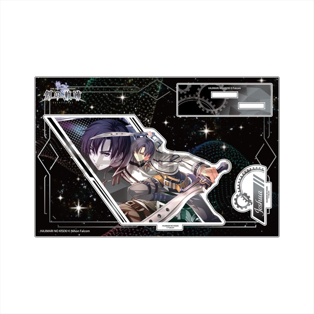 

Trails of Cold Steel Акриловая фигурка Джошуа Акриловая фигурка Джошуа Тело Ш95 х В145мм Из акрила Вырез Вырез размер Прибл.