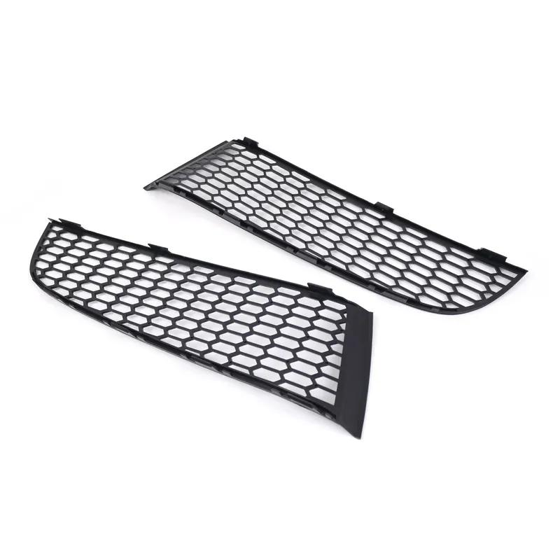 Left Right Car Front Lower Bumper Fog Light Grille For BMW 7 Series F01 F02 2009-2015 M Sport Bumper Honeycomb Mesh Grill