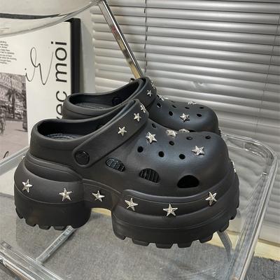High Hole Shoes Women's Outer Wear Summer 2025 New Summer Outing Sandals