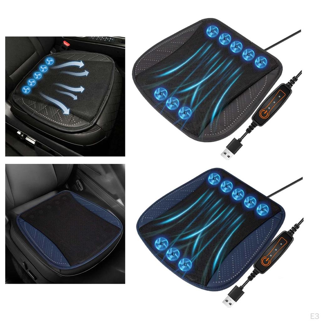 Auto-Vordersitz-Kühlkissen, Kissenbezug, USB für SUV,