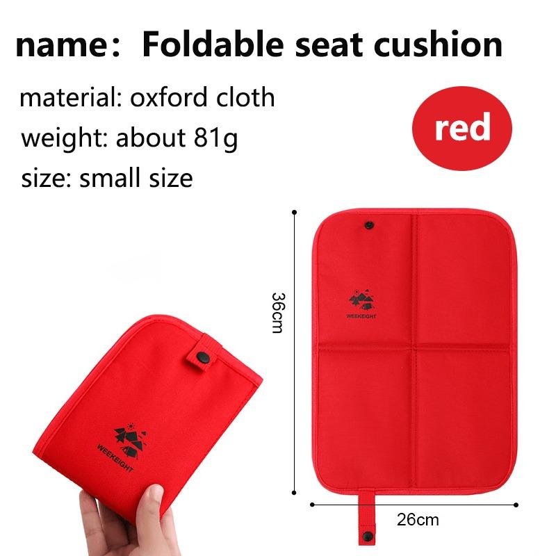 

Outdoor Foldable Portable Cushion, Thickened Moisture-Proof Mat for Picnics, Camping, And Music Festivals, Double-Sided Use