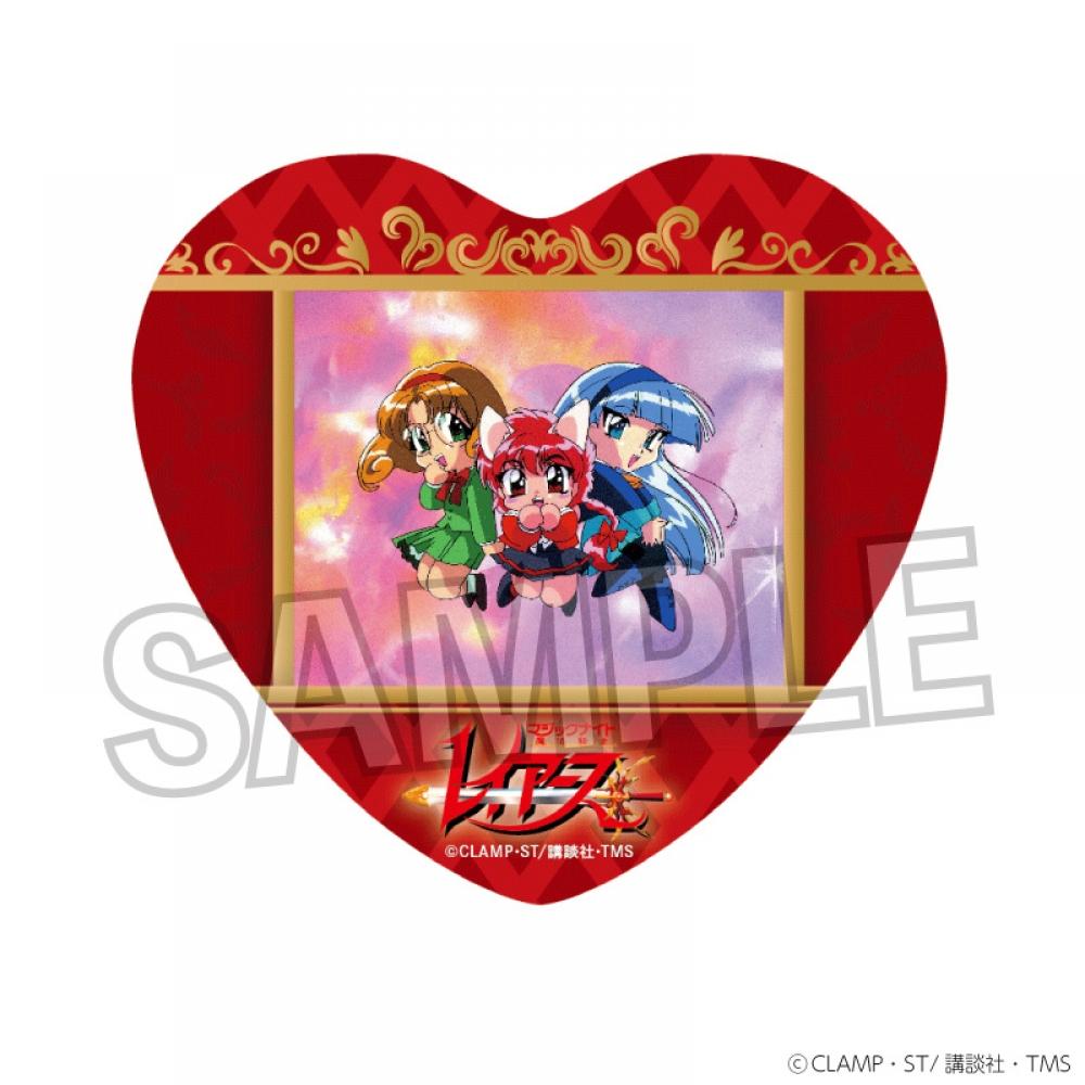 

Rayearth Tv Anime Magic Knight Rayearth Heart Can Badge 4 Reissue