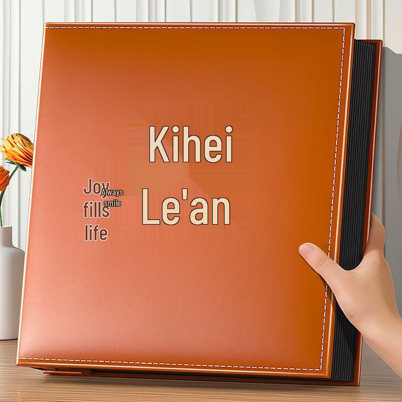 Mixed Size Family Edition Photo Album - 5678 Inch, Large Capacity, Commemorative, Couples' Photo Storage