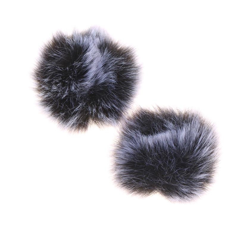 Universal Lavalier Microphone Furry Windscreen Fur Windshield Wind Muff Soft For D11 Rode Boya Lapel Lavalier Mic