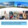 Portable Children's Airplane Travel Bed Airplane Footrest Baby Airplane Car Seat Rest Hammock Extender Long