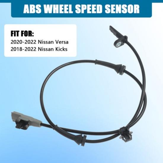 Front ABS Wheel Speed Sensor For 2018- Nissan Kicks Versa S SR SV 1.6L