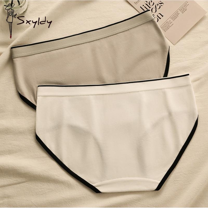1/3 Pcs Women's Bear Mid-rise Seamless Comfort Triangle Pants Breathable Antibacterial Panties
