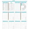 12 Months 2025 Schedule Planner Notepad To Do List Diary Writing Pads  Office Supplies